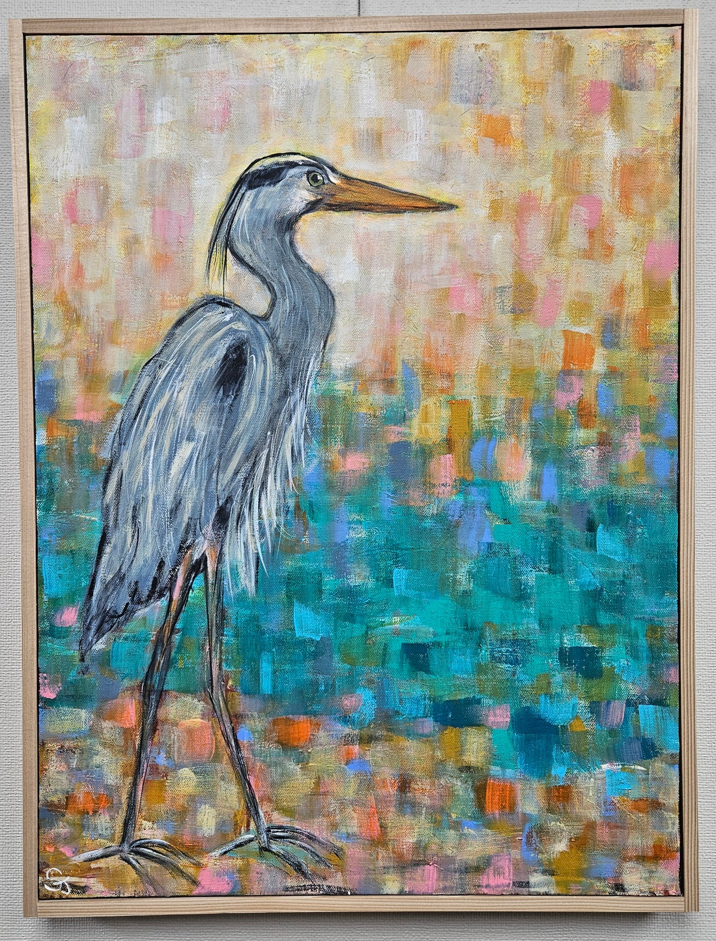 Lakeside Heron