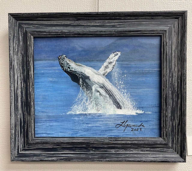 Breaching Humpback Whale- by Leslie Yamada